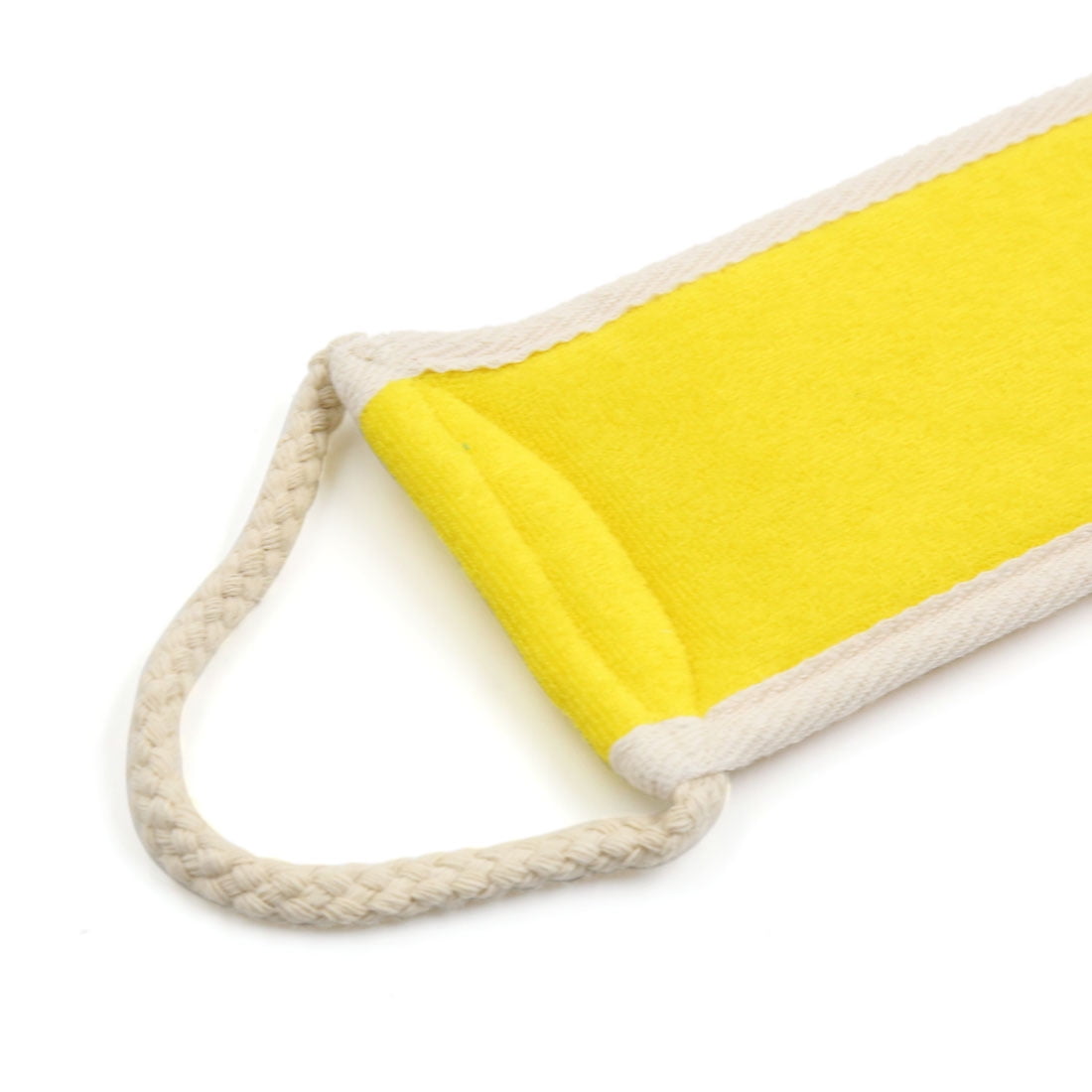 Yellow Exfoliates Loofah Back Strap Scrubber Body Shower Bath Brush Cotton Towel Walmart Canada
