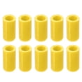 thumbnail image 1 of 10uds Silicona Manguera Tapa Admisión Vacío Manguera Tubo Extremo Enchufe para Coche Amarillo 8 mm/0,31", 1 of 1