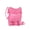 pink, variant on Animal Elephant Shaped Mini Crossbody Bag for Women and Girls, Cute PU Leather Shoulder Purse with Coin Pocket and Stitching Detail, Holds Lipstick and Small Essentials in Pink for Casual Travel