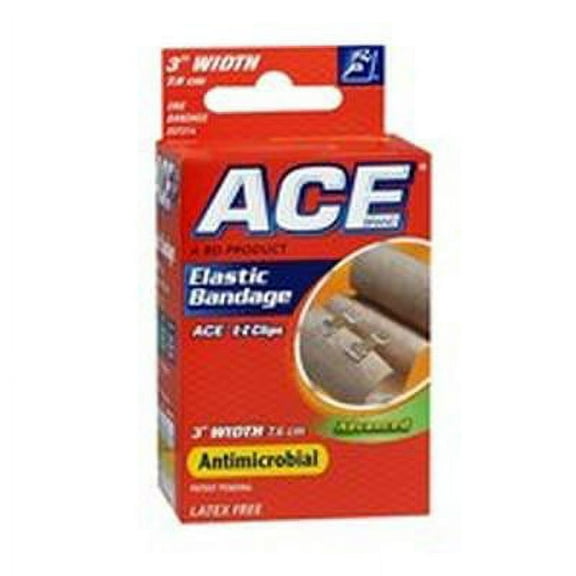 ACE Elastic Bandage (hook closure) 3 Inches 1 Each (Pack of 2)