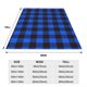 thumbnail image 3 of Balery Buffalo Plaid Blue Black Manta de Felpa Suave y Acogedora – Cobija de Franela Aterciopelada para Cama, Lavable y Cálida para Sofá, Mascotas, Transpirable-40"x30", 3 of 7