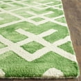 thumbnail image 2 of SAFAVIEH Dip Dye Seanna Distressed Area Rug, Green/Ivory, 5' x 8', 2 of 3