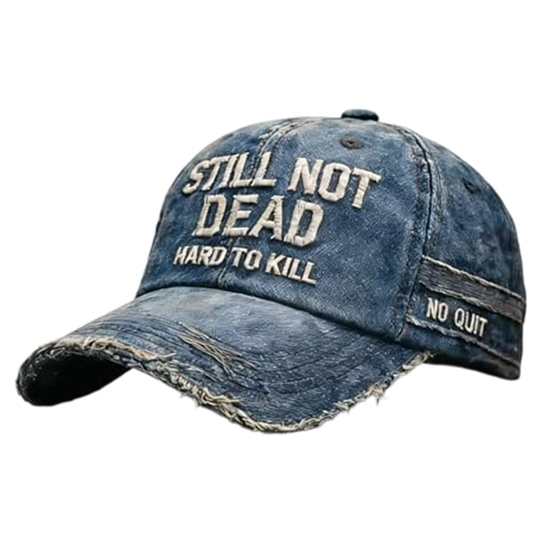 ddioayh Novelty Retro Funny Not Dead Yet Vintage Baseball Cap Adjustable Unisex Hat Humorous Sarcastic Design For Men And Women