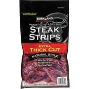 Kirkland Signature Premium Extra Thick Steak Strips, 12 oz.