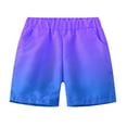 thumbnail image 2 of Coerni Kids Pull On Joggers Shorts Quick-Dry Summer Toddler Boys Athletic Shorts Gradient Color Swim Trunks Beach Elastic, 2 of 9