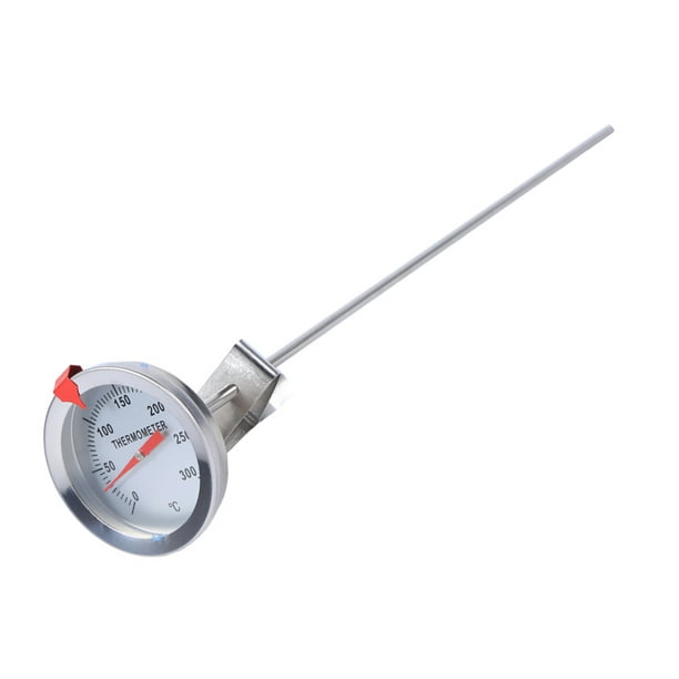 Termómetro LARGO de SONDA DE COCINA DE ACERO CON INOXIDABLE, AMPLIO RANGO DE TEMPERATRA PARA ALIMESS, CARNE, HERVIDOR DE EN EN VINO CASERO