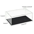 thumbnail image 2 of Unique Bargains Acrylic Clear Display Case Box Dustproof Protection Showcase Cube Collectibles Show Box 30x15x10cm, 2 of 7