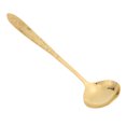 thumbnail image 1 of Serving Spoon,Serving Spoon Mirror Polished Round Spoon Brass Spoon Impressive Results, 1 of 14