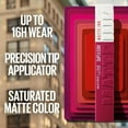thumbnail image 2 of Maybelline New York SuperStay Matte Ink Liquid Lipstick Makeup, Long Lasting, High-Impact Lip Colour, Up to 16 hours, vixen ,5 ml, 2 of 9
