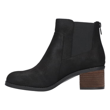 Bella Vita Women's Merilyn Ankle Boot - Chelsea Bootie With Buckle Detail, 2 Inch Heel