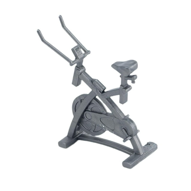 Milaget 1/20 Exercise Equipment Model Gym Equipment Model Diorama Model Train Layout Exercise bike