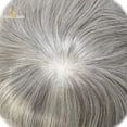thumbnail image 6 of Lyrical Hair Toupee for Men Fine Mono Mens Toupee Human Hair Replacement Systems Monofilament with NPU Hairpiece for Man Black Brown Blonde Gray Hair Wig Unit, 6 of 6