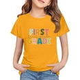 thumbnail image 1 of LIJCC Garçons Filles Premier Jour de Première Année Rentrée des Classes T-Shirt en Coton T-Shirt à Manches Courtes Haut T-Shirt à Imprimé Lettres Haut de Rentrée, 1 of 5