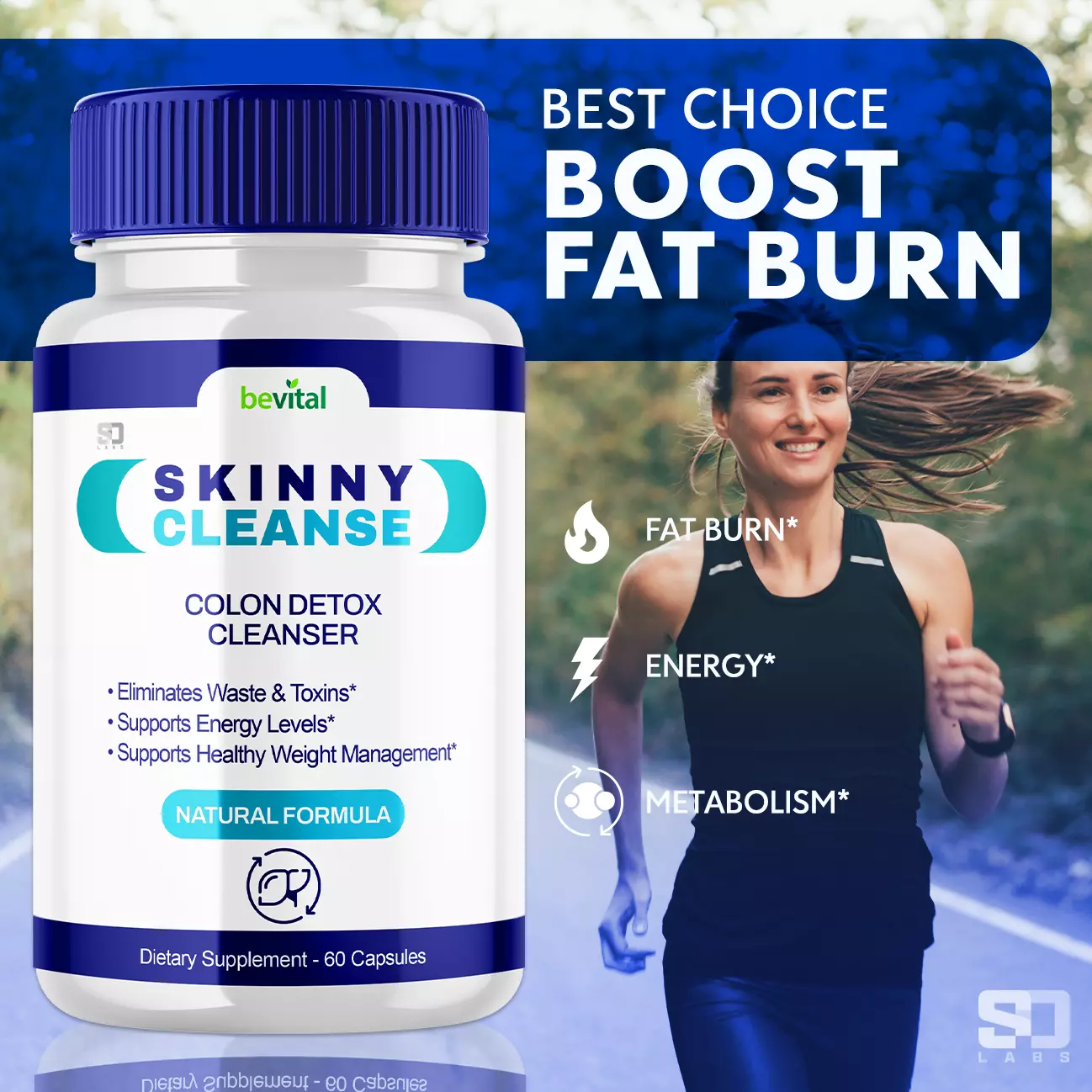 Bevital Skinny Cleanse - Supports Weight Management and Detox (2 Pack)