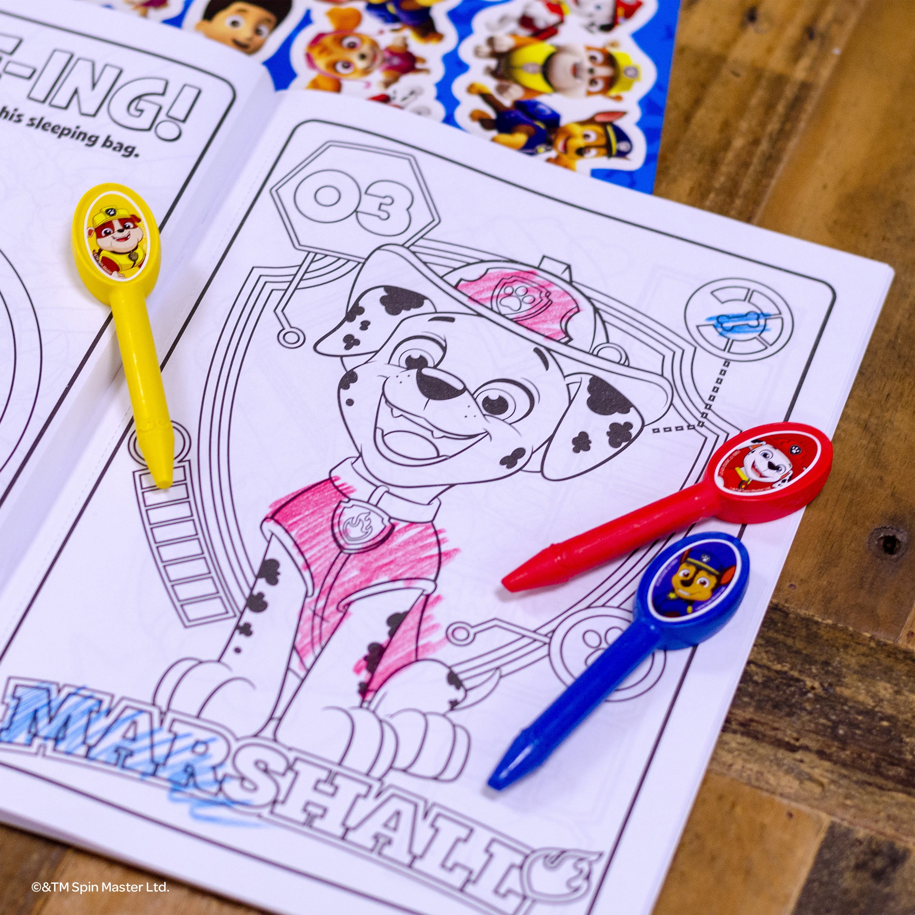 PAW Patrol Coloring and Activity Adventure Kit with an Imagine Ink Booklet, Unisex book for children