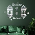 thumbnail image 3 of Pegatinas de pared de espejo acrílico Eid Mubarak, calcomanías autoadhesivas para decoración del Festival de Ramadán, 3 of 6