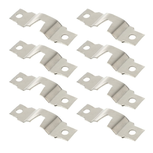 50pcs Picture Frame Hangers Kit Double Hole Photo Frame Hanging Hooks Holders