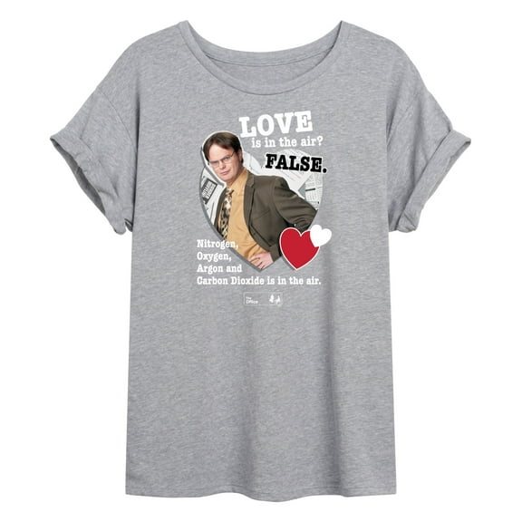 The Office - Love Is In The Air - Juniors Ideal Flowy Muscle T-Shirt