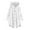 White, variant on LYXSSBYX Women Long Sleeve Shacket Jacket Hot Sale Clearance Women Button Plush Tops Hooded Loose Cardigan Solid Color Coat Jacket