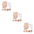 thumbnail image 4 of Qarigey 10 Pieces Toe Tubes Sleeves Flexible Compression Sleeves Accessory Good Foot Reusable Protection Toe Simple Washable Design Gel Type1 NO1 Qarigey CBP230697, 4 of 6