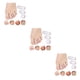 thumbnail image 4 of Minnieouse 10 piezas mangas de tubos de dedo del pie Flexible compresión buena protección lavable reutilizable mangas de dedo del pie Gel diseño Simple Type1 NO1 Minnieouse CBP230697, 4 of 6