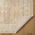 thumbnail image 2 of HomeRoots 534022 8 x 10 ft. Beige Abstract Washable Non Skid Rectangle Area Rug, 2 of 5