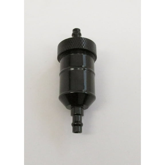 49CC 60CC 80CC MOTORIZED BICYCLE SCOOTER INLINE CNC ANODIZED FUEL FILTER BLACK