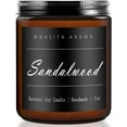 thumbnail image 2 of MINSUI-Sandalwood Heavenly Scented Candles for Home| Natural Soy Aromatherapy Candle| Handmade Long Lasting Jar Candel| Gift for Women,Men| as Birthday,Housewarming,Thank You,Relaxing Gifts| 7oz, 2 of 3