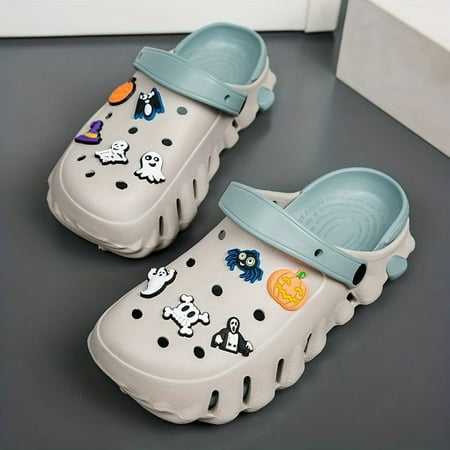 

FAIAI Cartoon Charmed Clogs Casual Soft-Sole Slip-On for Outdoor Comfort & Style beach shoes