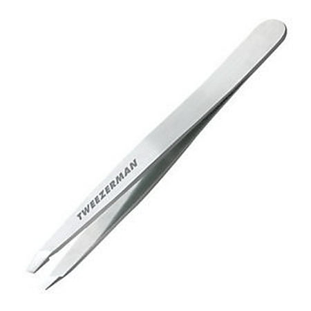 - SLANT TWEEZER CLASSIC STAINLESS STEEL