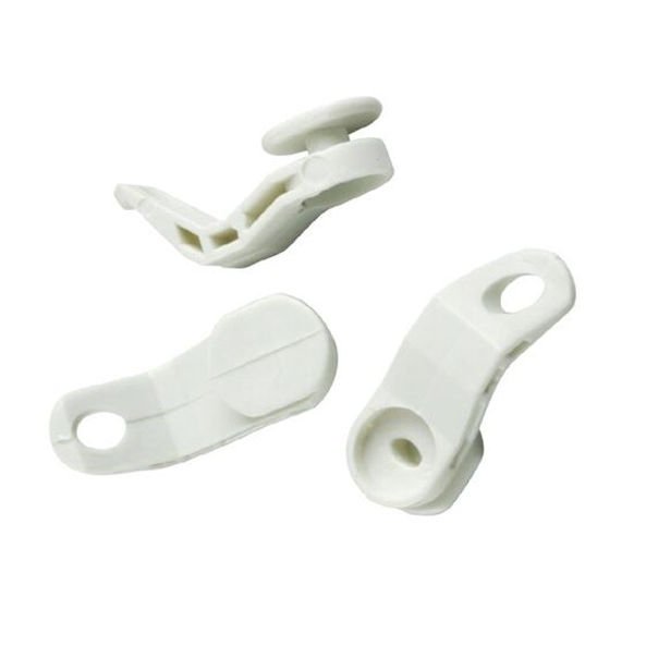 Project Source 10Pack Plastic Traverse Curtain Rod Brackets 0001750