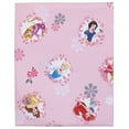 Disney Pretty Princess Toddler Bed, 4 Piece Set, Pink, Cinderella, Snow