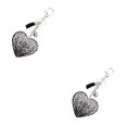 thumbnail image 2 of Sonducket Llavero de corazón Llavero multiusos con purpurina Accesorios para mujer Llavero Type1 NO1, 2 of 6