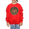 thumbnail image 3 of Harry Potter Girls Christmas Wreath Sweatshirt, 3 of 5