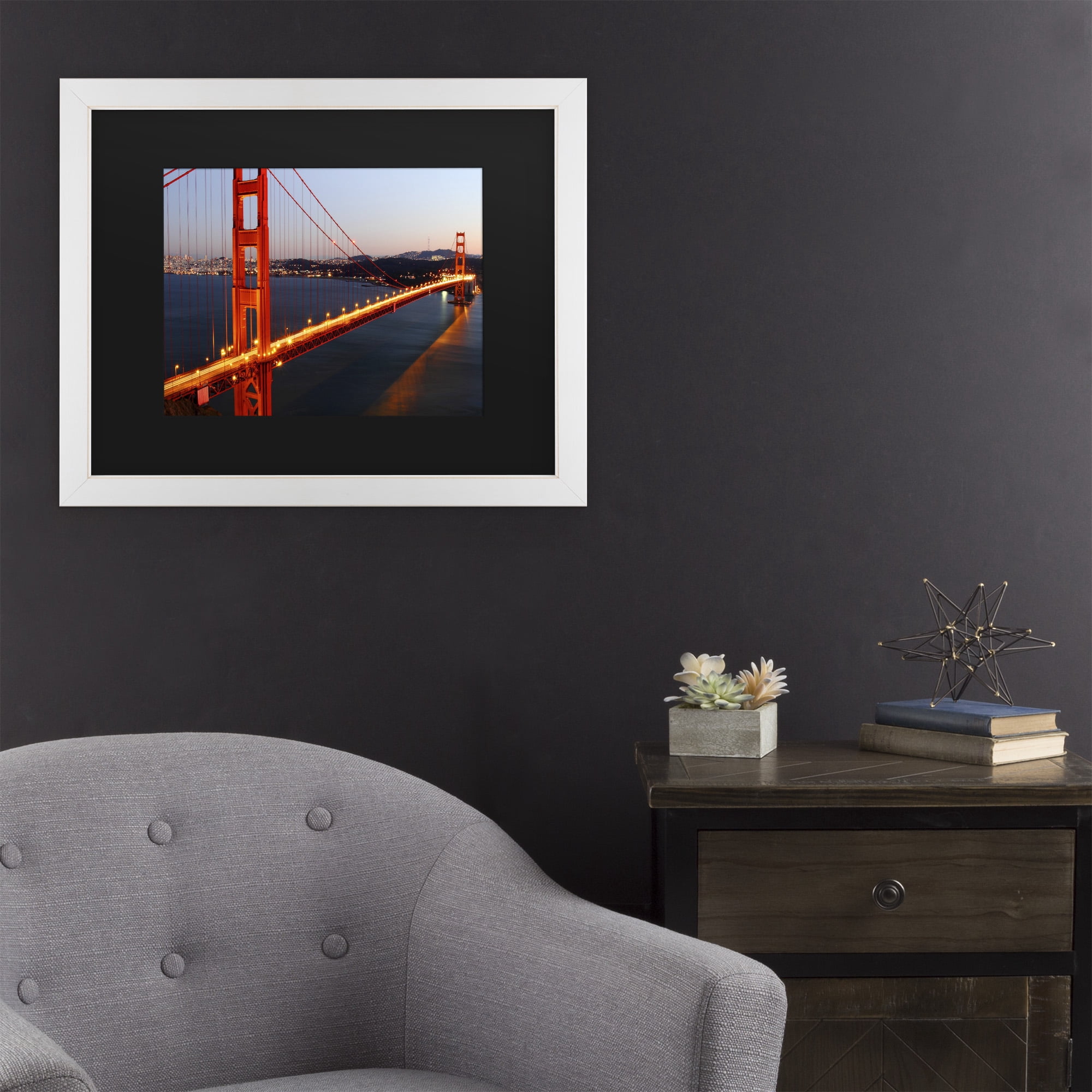 Trademark Fine Art 'Golden Gate SF' Canvas Art by Pierre Leclerc