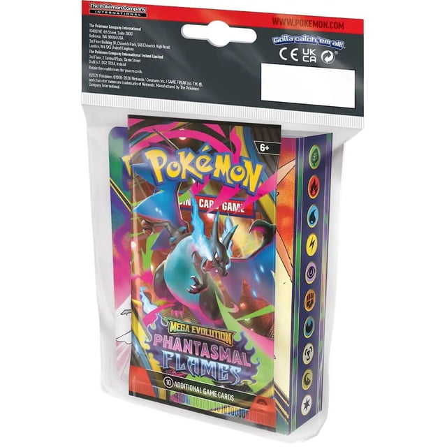 Mini Portfolio Pokémon TCG Q1 2026 con 1 paquete de refuerzo
