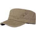 thumbnail image 1 of Huggegwe Casquette Plate pour Hommes Casquette Décontractée Casquette Plate à Visière Réglable Casquette Plate Anti-Soleil Casquette Plate d'Été pour Sports Extérieurs CJB91-127206, 1 of 8