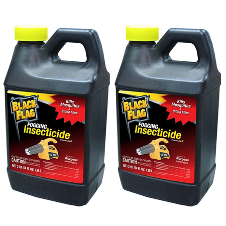 Black Flag 64 Ounce Fogging Mosquito Insecticide for Thermal Foggers (2 (Best Insecticide For Black Widows)