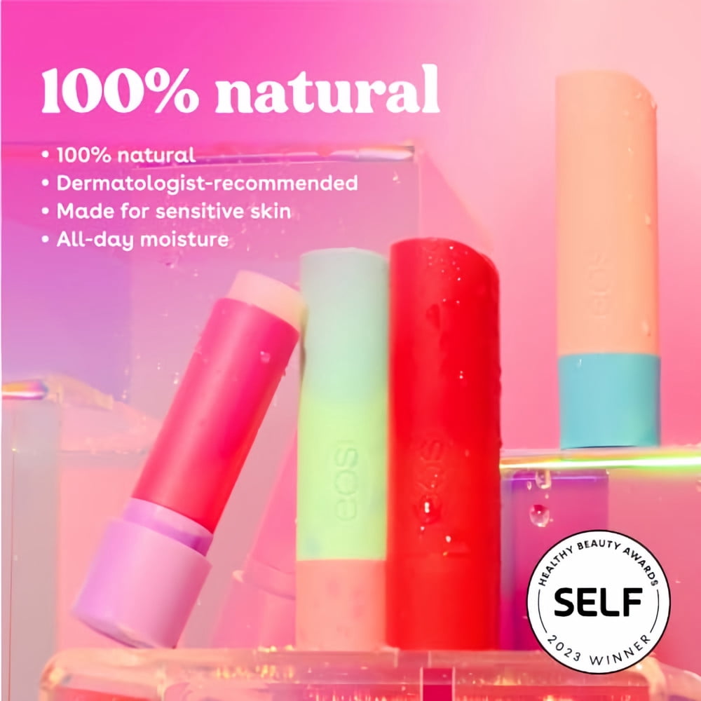 EOS Visibly Soft Lip Balm Sphere Coconut Milk 0.25 Ounce (Pack of 72)