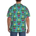 thumbnail image 3 of Kdxio Men's Hawaiian Shirt for Men Short Sleeve Shirt Sunmmer Cat Summer Casual Holiday Beach Button Down T-Shirts, 3 of 7