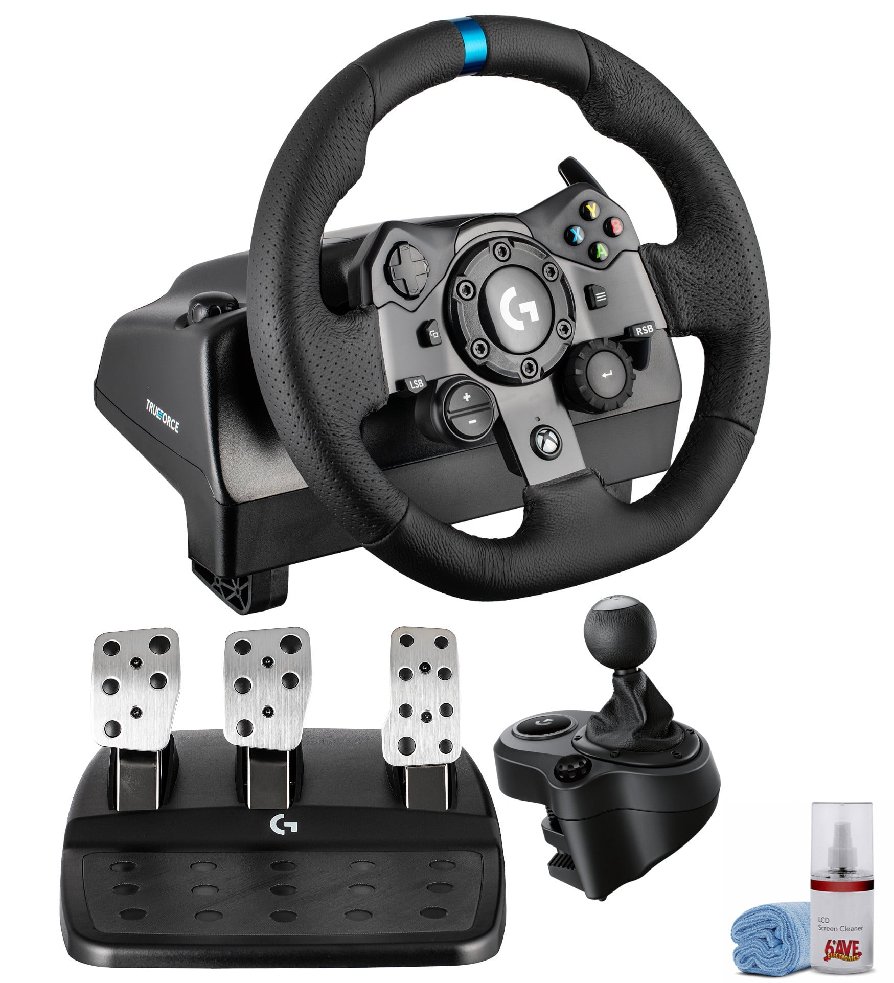 Logitech G920 Driving Force Racing Wheel and Pedals for Xbox