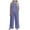 Purple, variant on Fgnfyis Womens Sleeveless Top Solid Color Casual Wide Leg Pants Two Piece Pants Sets Women's Trousers Suit White S