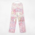 thumbnail image 3 of Kuromi And My Melody Pajamas Pants Soft Elastic Waist PJ Bottoms Comfy Lounge Long Pants, 3 of 7