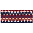 thumbnail image 1 of Trans-Ocean Importe FTPR5180414 24 x 60 Po Liora Mannequin Frontporch Étoiles & Rayures d'Intérieur et d'Extérieur Rug&44; Rouge, 1 of 1
