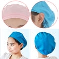 thumbnail image 6 of UNTERING Women Men Dustproof Breathable Kitchen Hat Elastic Cotton Factory Work Protective Hair Cover for Workshop, 6 of 6
