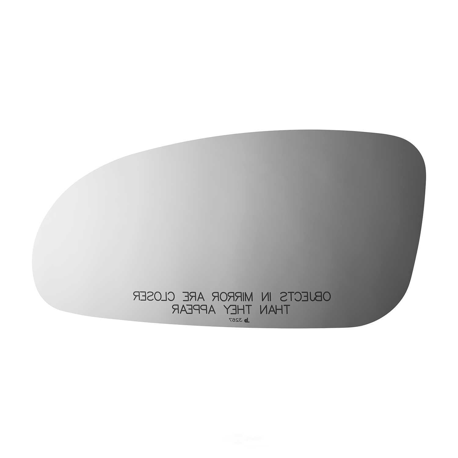 Burco Side View Mirror Replacement Glass - Clear Glass - 3267
