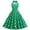 Green, variant on ZHOGXU Summer Halter Polka Dot Print Dress For Women Sleeveless Dinner A Line Formal Slim Fit Dress Fancy,Travel