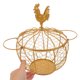 thumbnail image 5 of unbranded Cesta De Metal Decorativa Para Huevos Almacenamiento De Y Organización En Encimera, 5 of 6