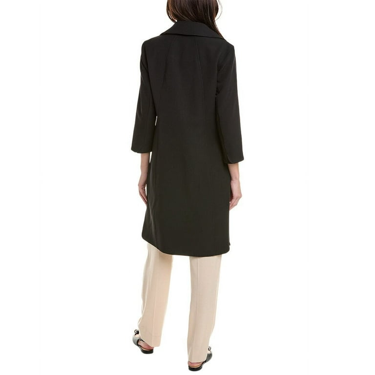 Anne klein black coat new arrivals