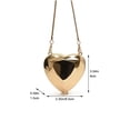 thumbnail image 2 of Jiibva Cute Hearts Shaped Crossbody Bag Women Evening Party Bag Tote Bag Fashion Shoulder Crossbody Bags Acrylic Chain Purse Handbag for Parties and Weddings, 2 of 7